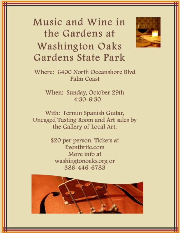 Washington Oaks Park Concert October 2017